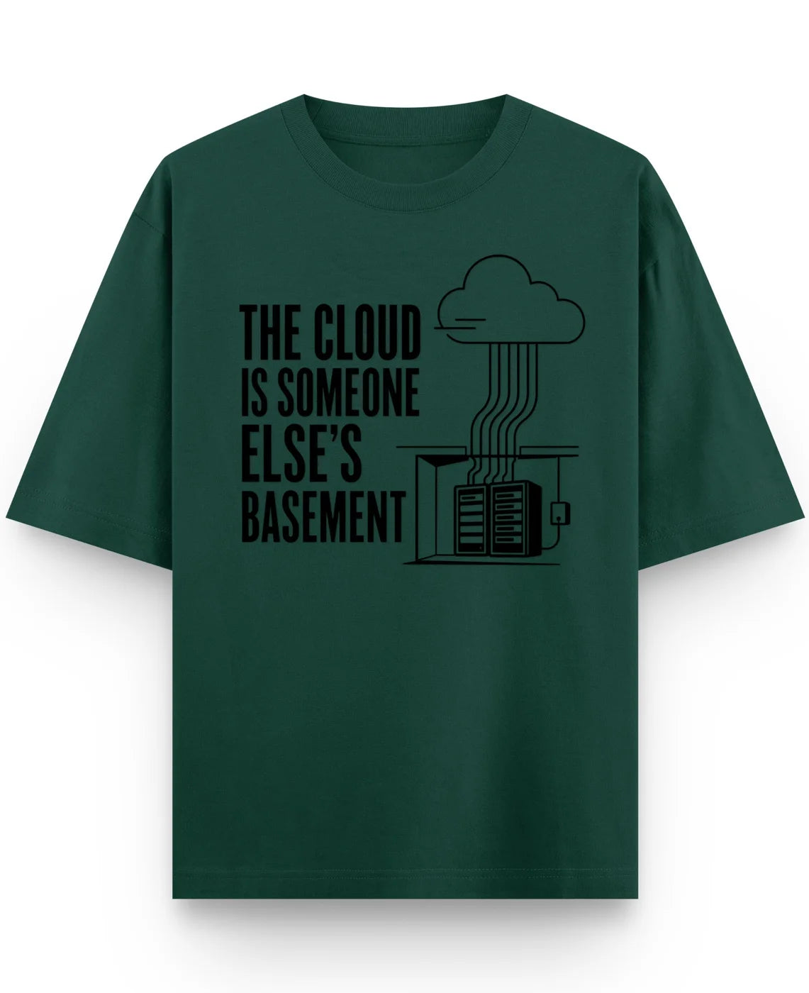 Cloud is a Basement tee