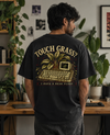 Touch Grass? 240 gsm cotton tech T-shirt by Code.Wear()