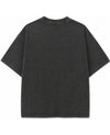 Vintage Fade Wash Oversized T-shirt Back Design