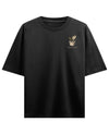 Black Oversized T-shirt Front Design