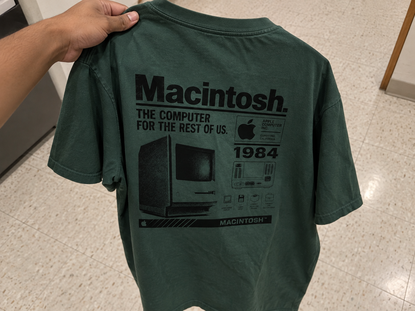 The Macintosh tee